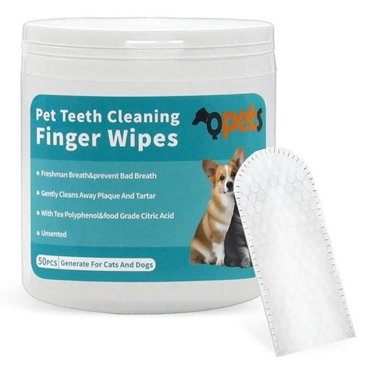 Disposable Dental Finger Wipes For Pets